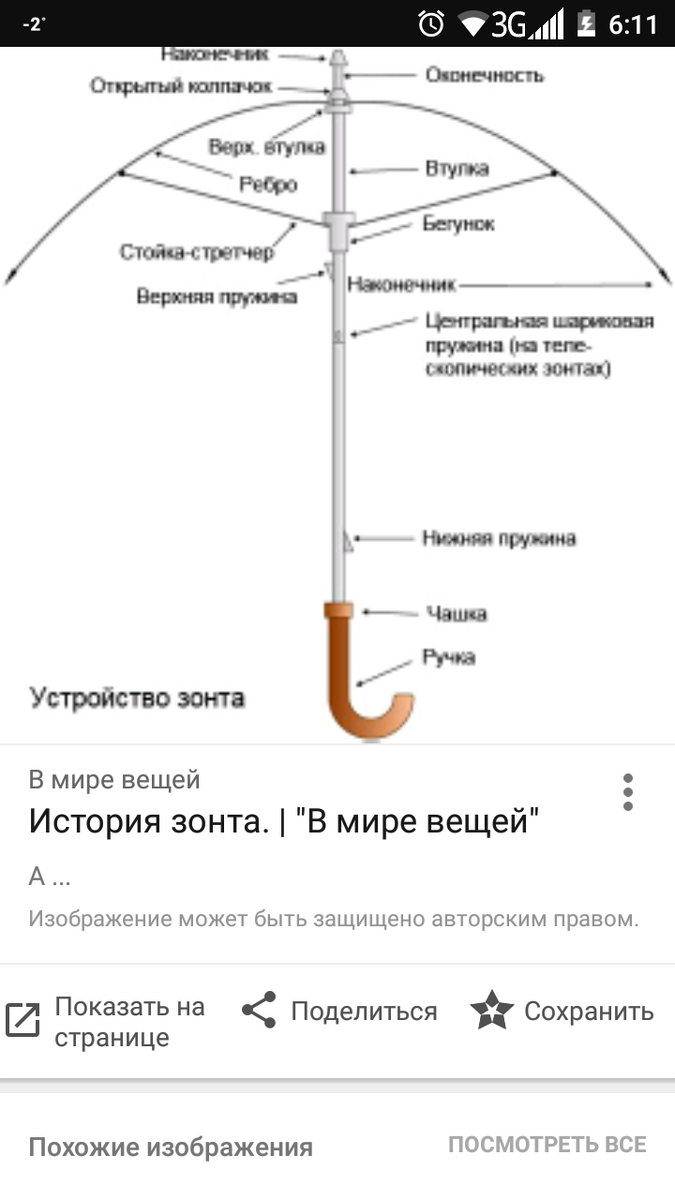 Ремонт своими руками зонт автомат