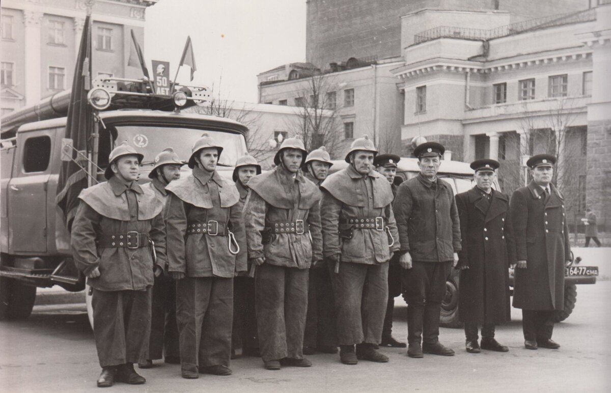 Пожарная охрана Москвы, 1960 год