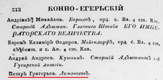 РГИА. Адрес-календарь 1825г.,ч.1, с.212, эл. с. 127.JPG