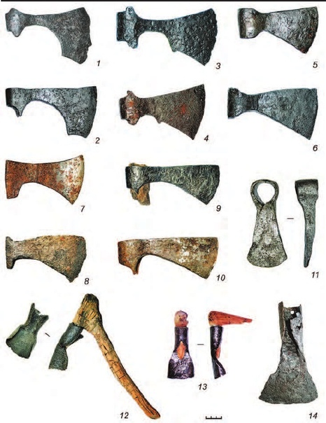Unique Ancient Viking Battle Axe 9-10 AD Kievan Rus Axt