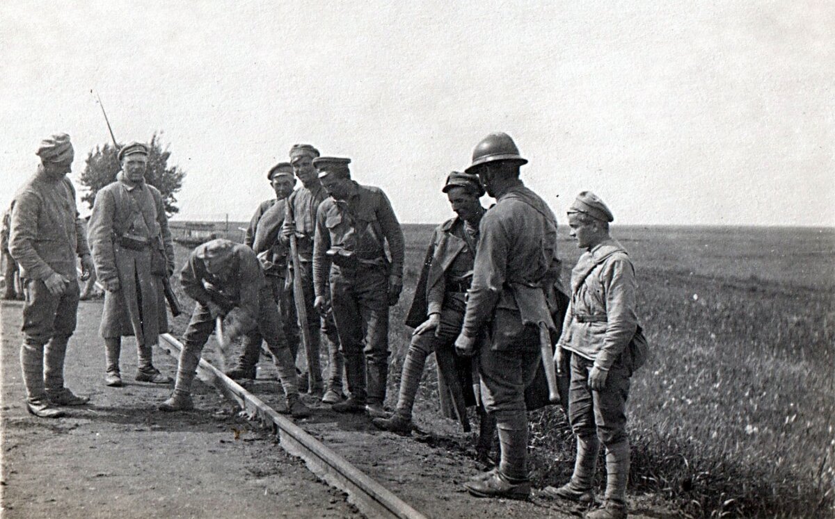 Высадка на урале. Чехословацкий Легион 1918. Белочехи 1918.