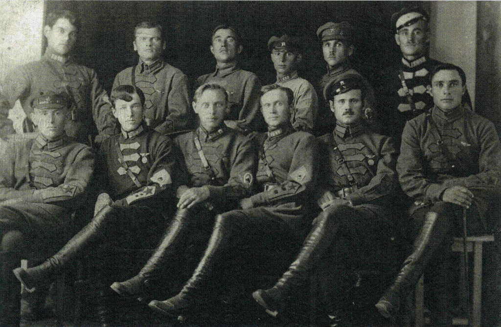 Фрунзе, Буденный 1918. 96 Кавалерийский Белозерский полк. РККА 1919.