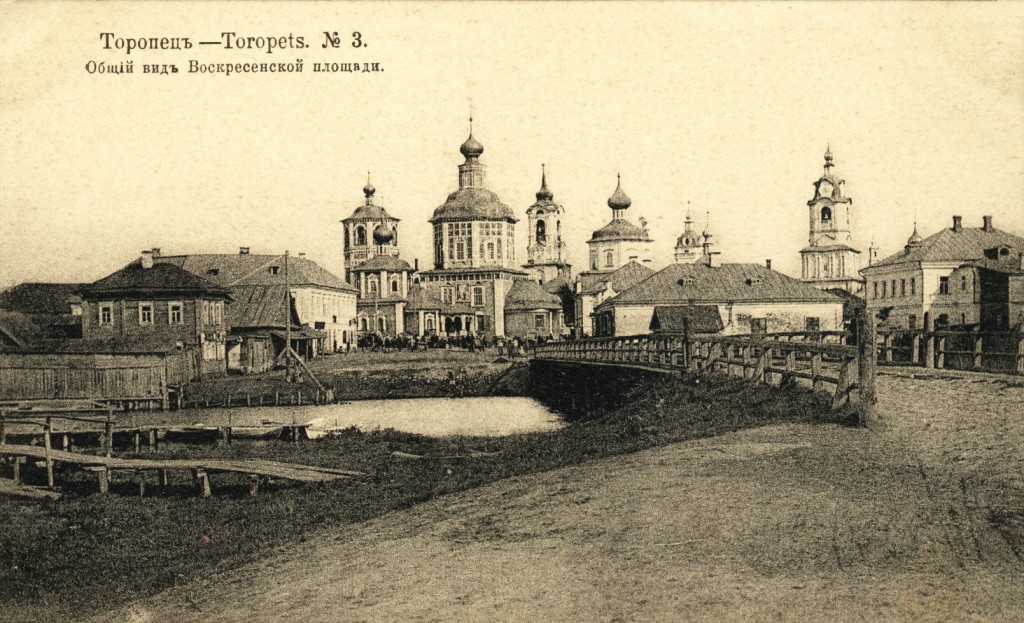 Торопец город карта