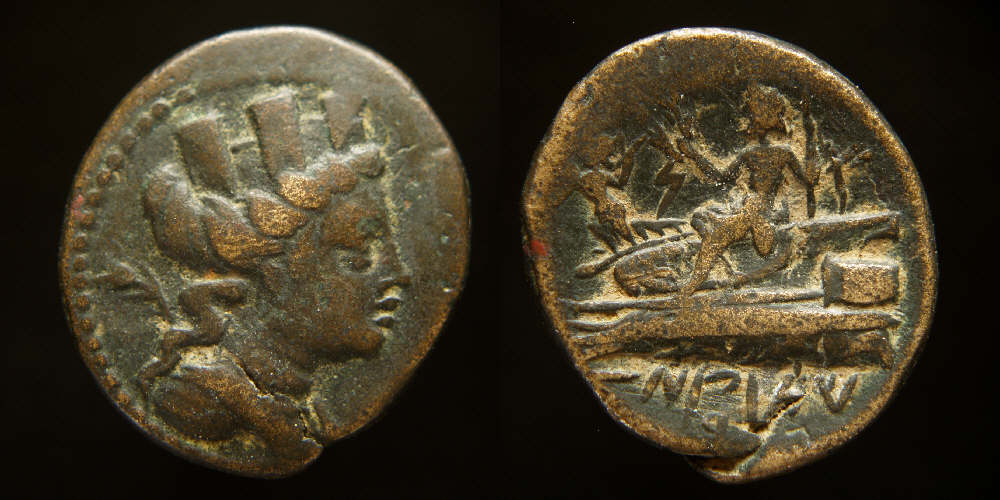 Финикии, Арад AE 19-21mm, 5,6 г 131-129 до н.э.JPG