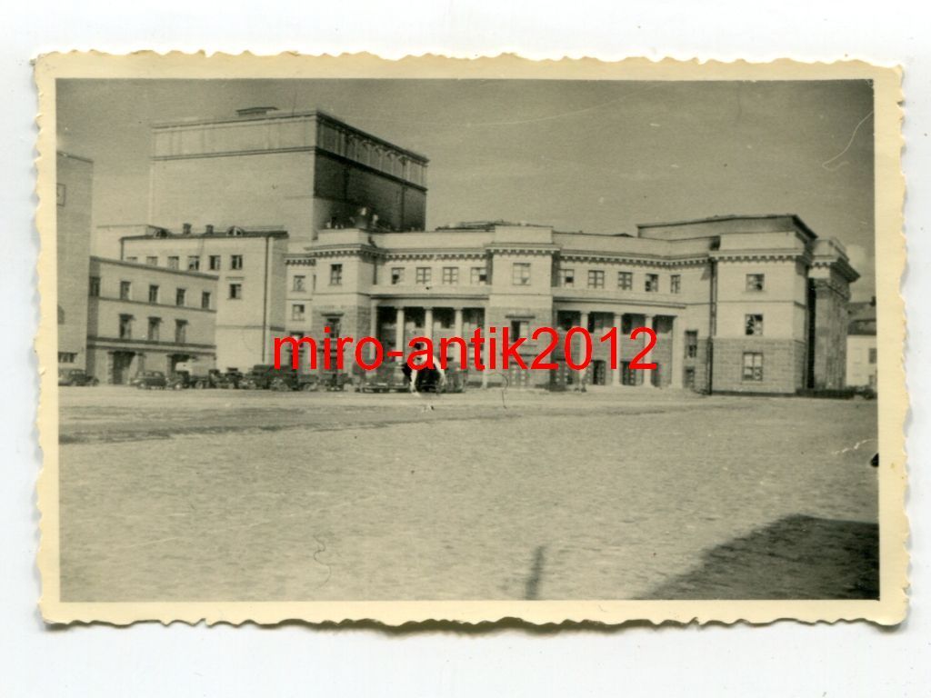 Foto, Wehrmacht, Blick auf die Oper von Smolensk, Russland.JPG