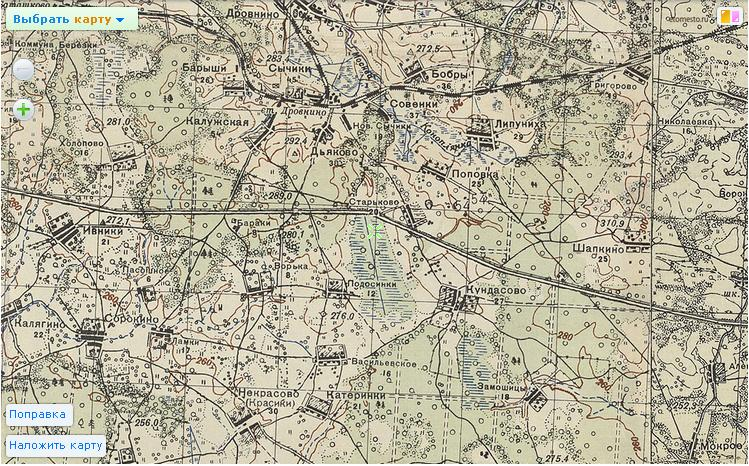 Катынь смоленская область карта