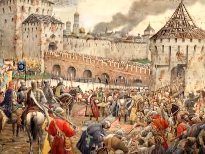 1612 году польские интервенты