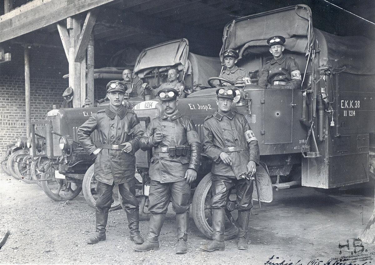 Даймлер грузовик 1914