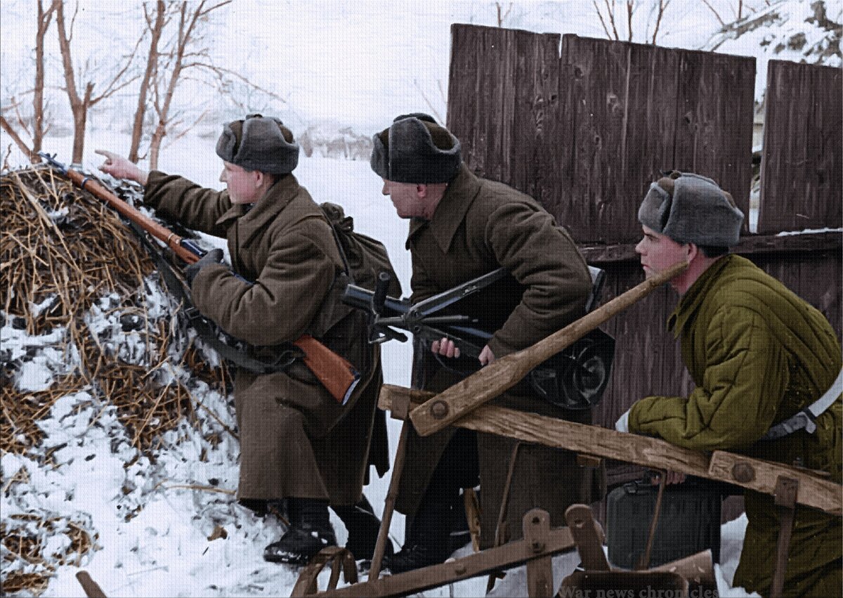 Битва под Москвой ноябрь 1941