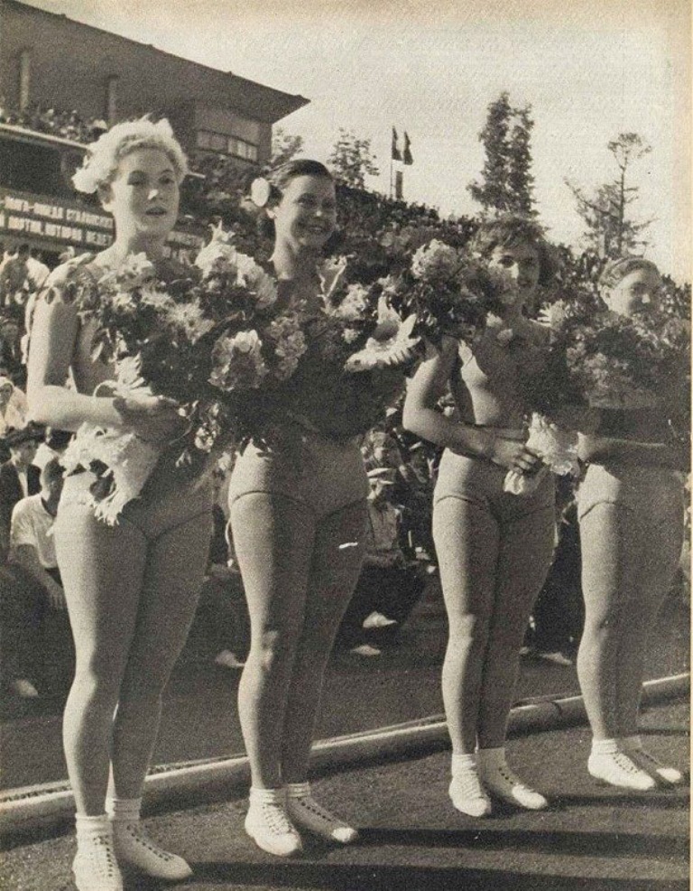 Спортсменки 70 х годов