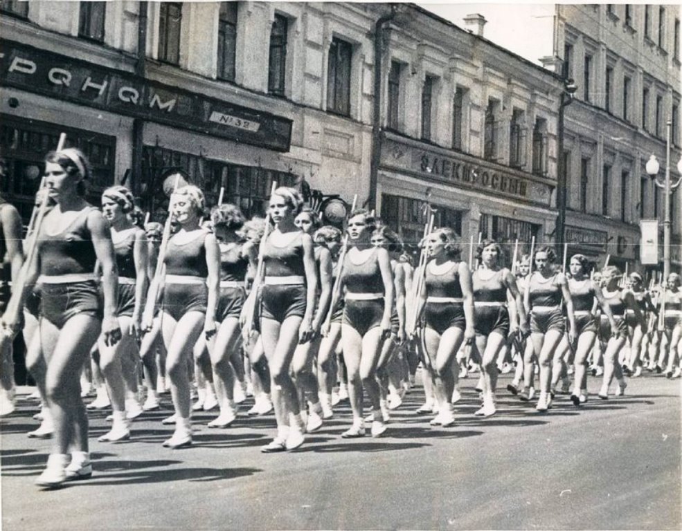 Спортсменки 70 х годов