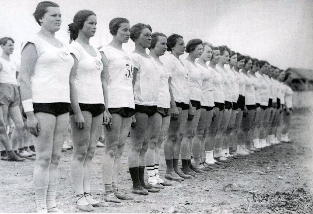 Спортсменки 70 х годов