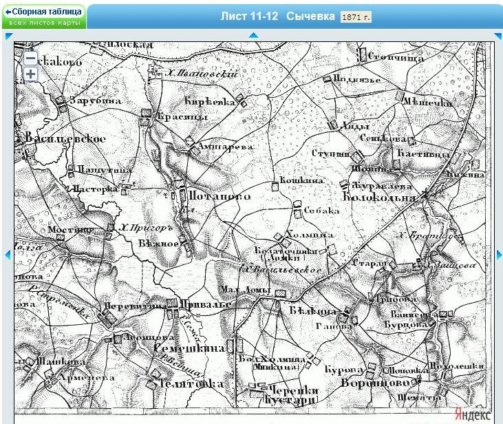 Карта автомобильных дорог смоленской области подробная с деревнями