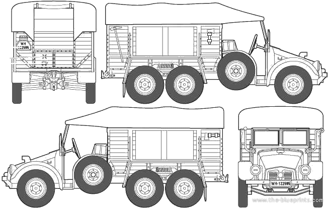 Kfz 1 чертеж