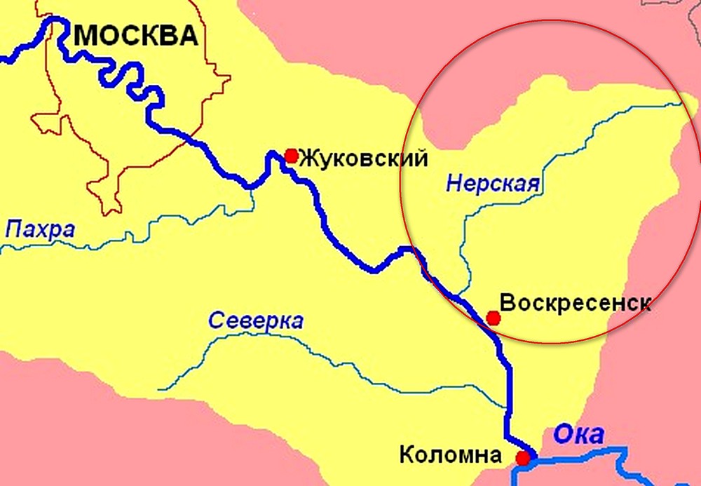Исток оки карта - 92 фото