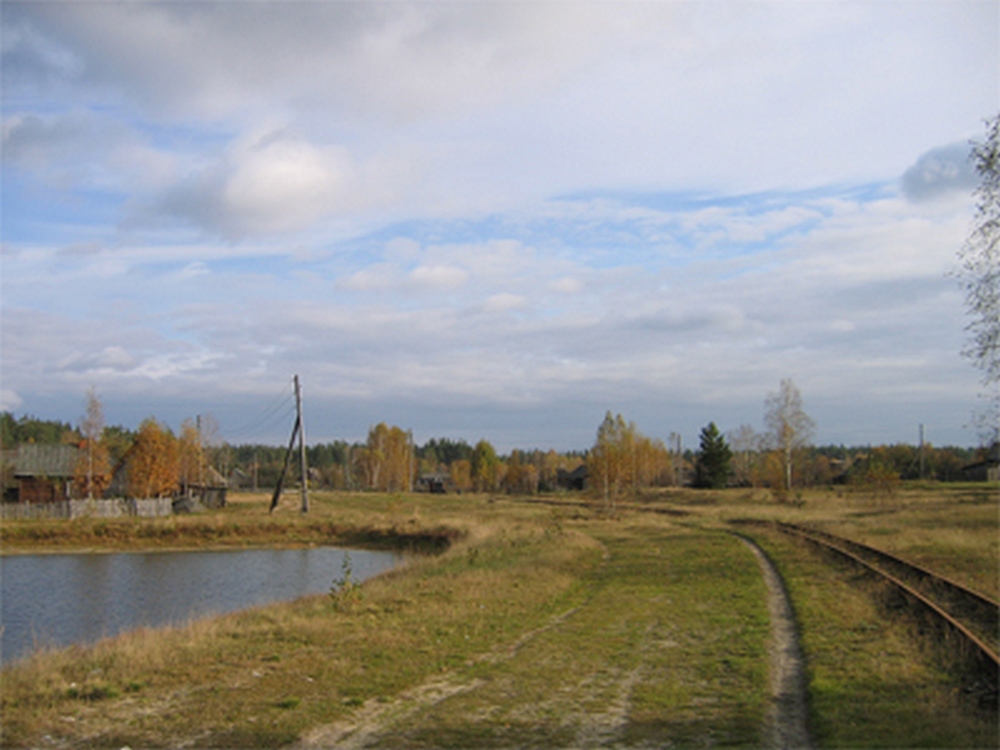 Посёлок Курша-1-ЖД станция Тумской узкоколейки.jpg