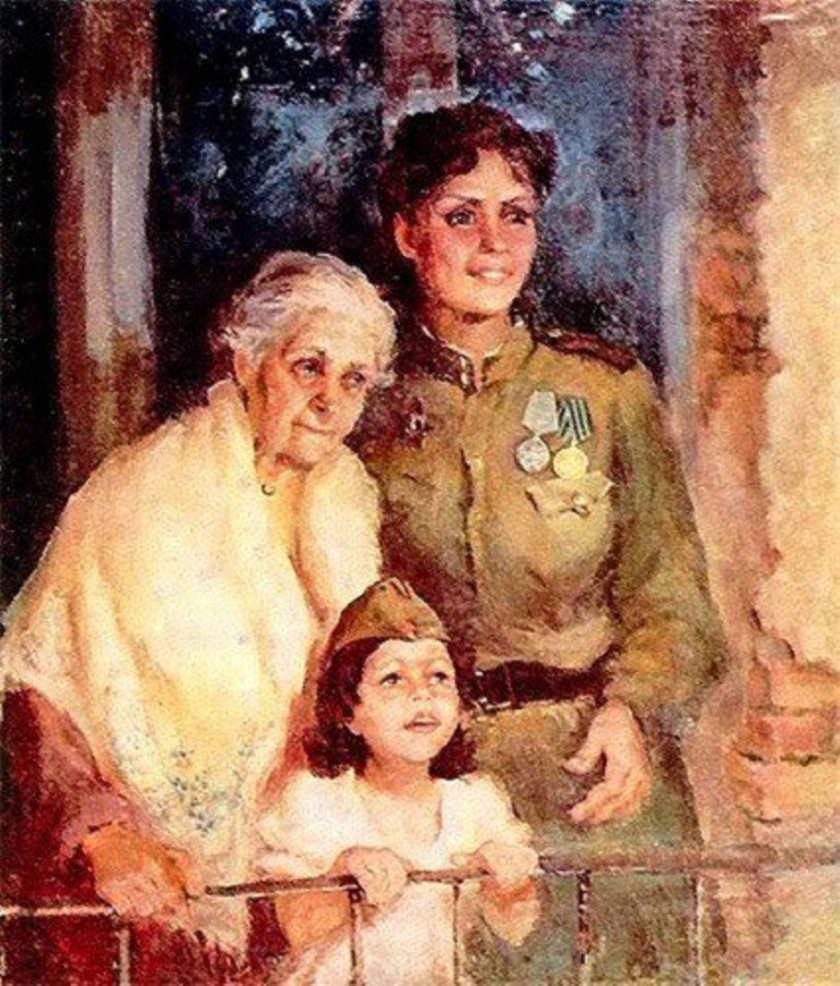 Картина мать героиня