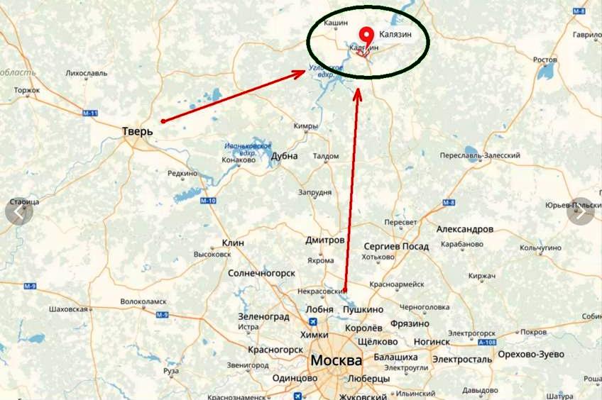 Кадастровая карта калязин