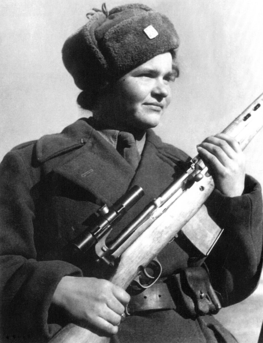 Снайпер чехословацкого батальона Мария лялькова-Ластовецка