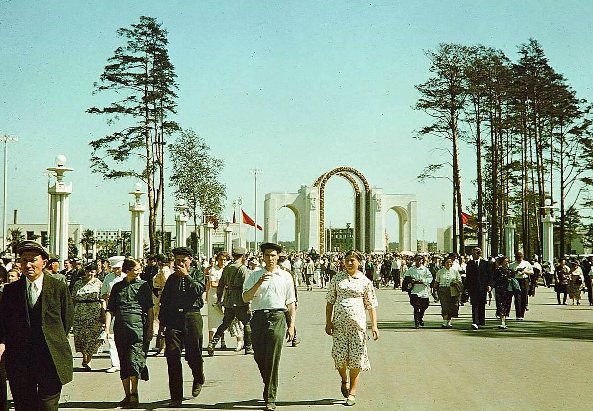 Москва 1940 х годов