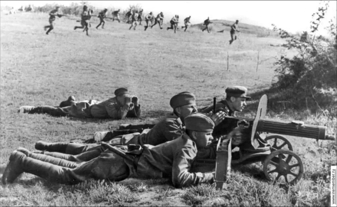 Стрелковая рота в Великую отечественную войну.
