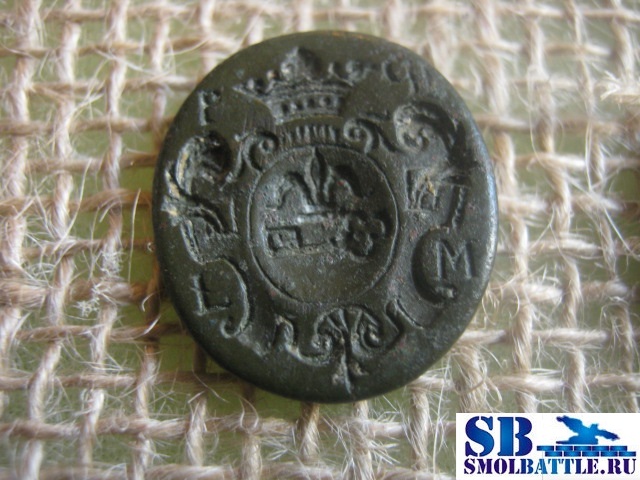 Гербы "Хлусович" и "Ясенчик", P-Ch-L-M,
Принадлежность роду Хлусовичей, сер. 18в.