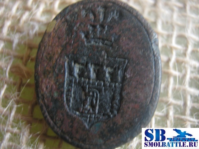 Печать герба "Гжимала", по к.18-нач.19в.