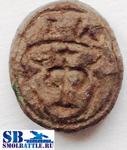 16 в, личный знак, буквы IK
